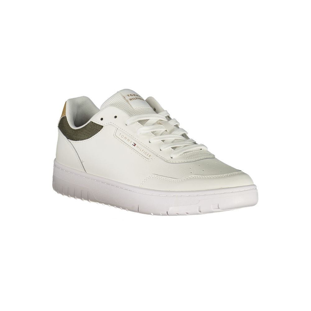 Tommy Hilfiger Zapatillas de hombre de poliéster blancas