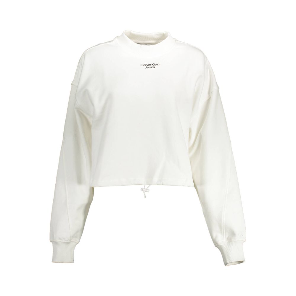 Sudadera Calvin Klein Bianco de Algodón para Mujer