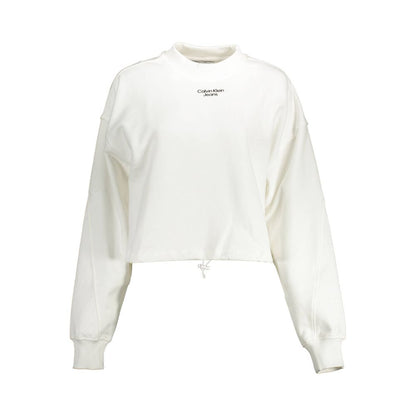 Sudadera Calvin Klein Bianco de Algodón para Mujer