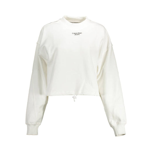 Sudadera Calvin Klein Bianco de Algodón para Mujer