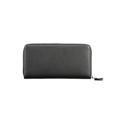 Cartera de mujer de poliuretano negra Calvin Klein