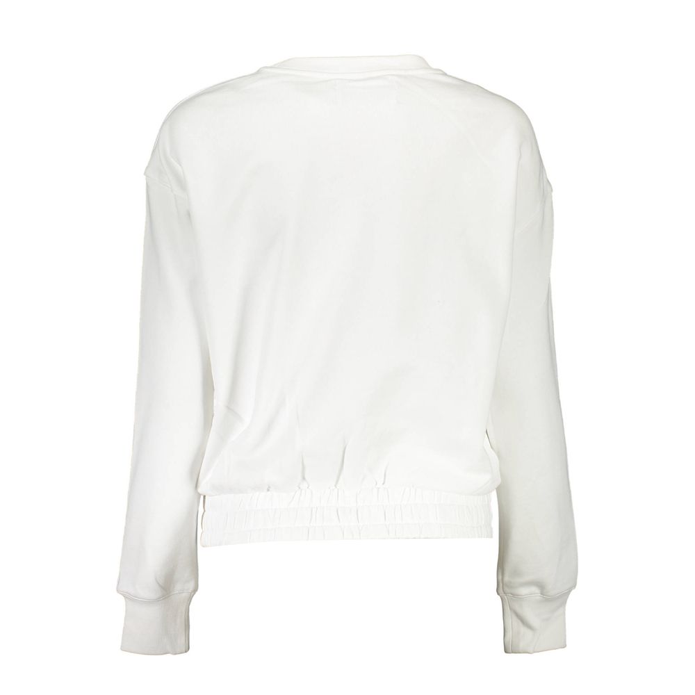 Sudadera de algodón blanca para mujer Calvin Klein