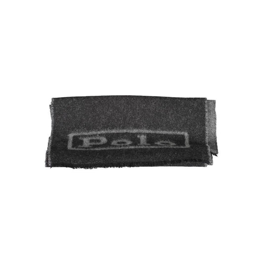 Ralph Lauren Nero Lana Hombre Bufanda
