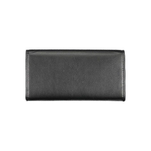 Cartera de mujer de poliuretano negro Tommy Hilfiger