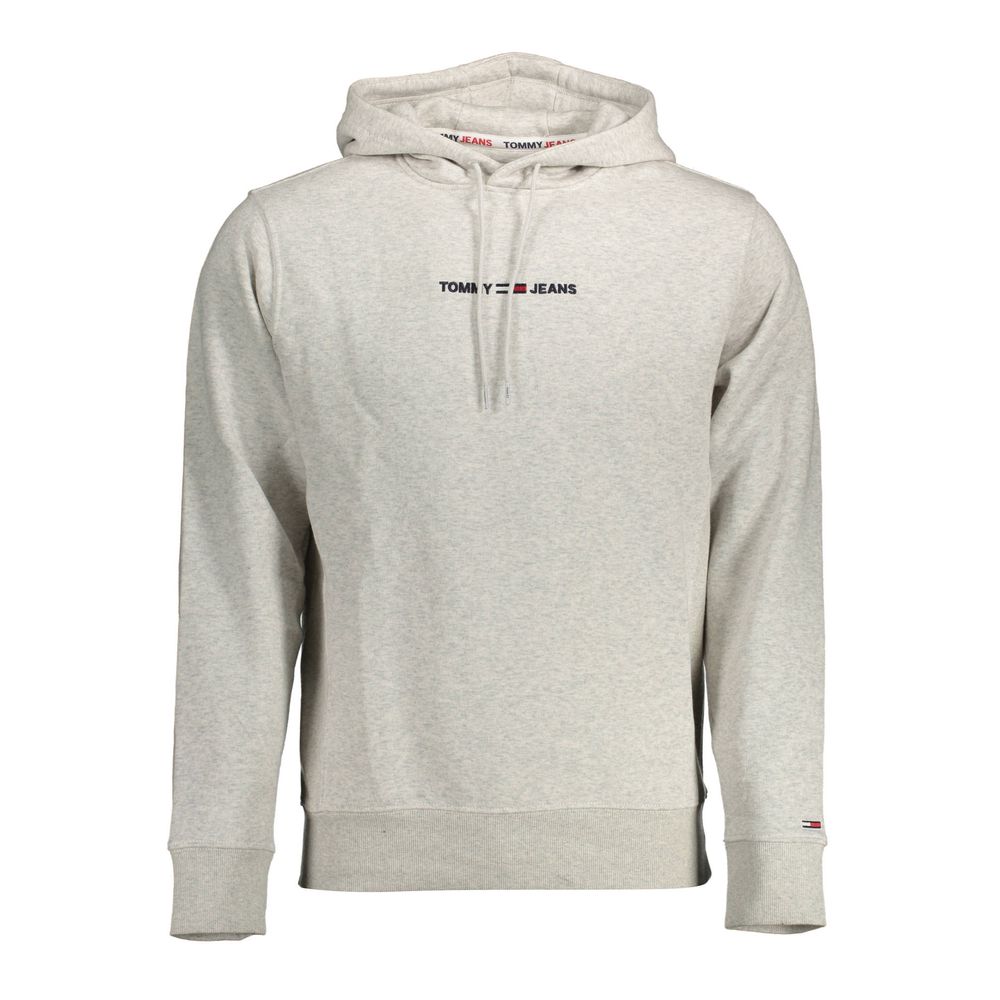 Sudadera de algodón gris para hombre Tommy Hilfiger