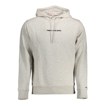 Sudadera de algodón gris para hombre Tommy Hilfiger