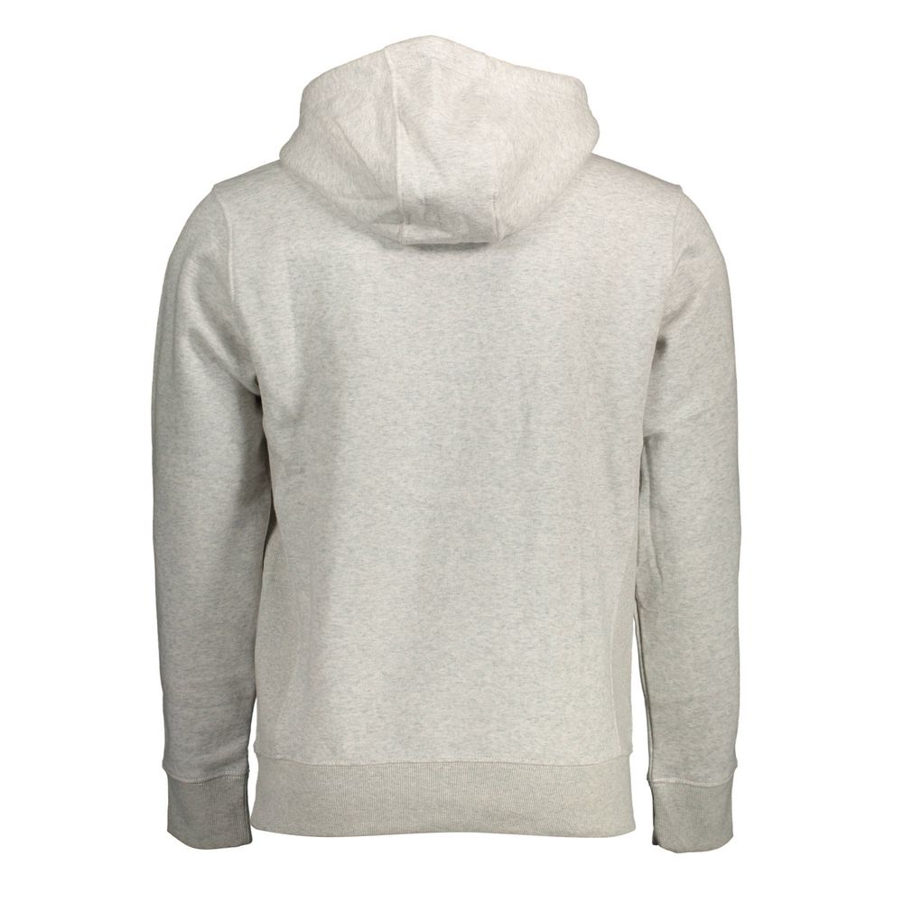 Sudadera de algodón gris para hombre Tommy Hilfiger