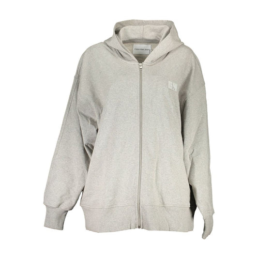Sudadera Calvin Klein Grigio de algodón reciclado para mujer