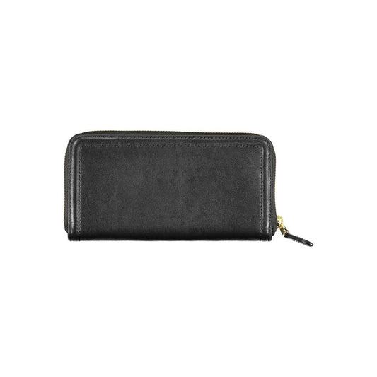 Ralph Lauren Cartera de poliuretano negra para mujer