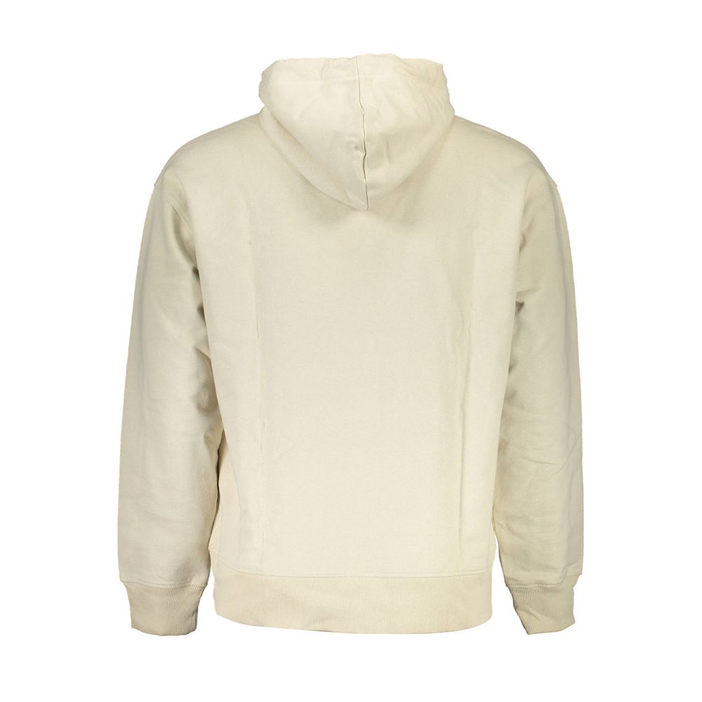 Sudadera de hombre de algodón beige Calvin Klein