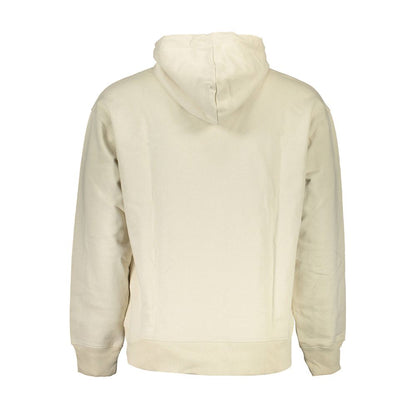 Sudadera de hombre de algodón beige Calvin Klein