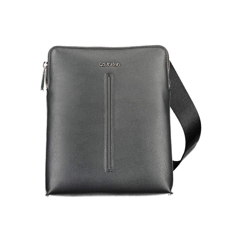 Bolso de hombro de poliuretano negro para hombre Calvin Klein