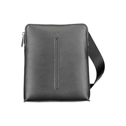 Bolso de hombro de poliuretano negro para hombre Calvin Klein