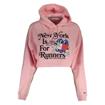Suéter Rosa de Algodón Tommy Hilfiger para Mujer