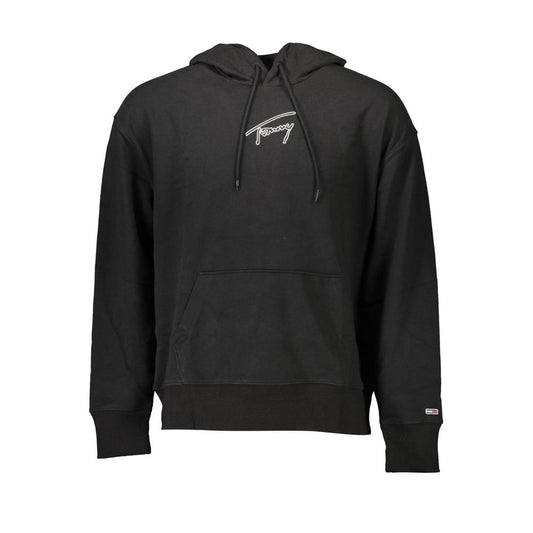 Suéter de algodón negro Tommy Hilfiger para hombre