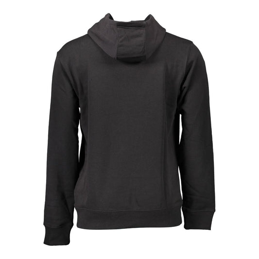 Sudadera Tommy Hilfiger negra de algodón para hombre