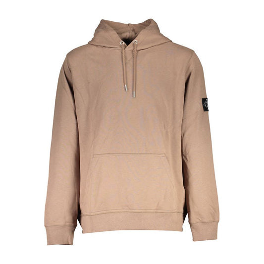 Sudadera de algodón Calvin Klein Marrone para hombre
