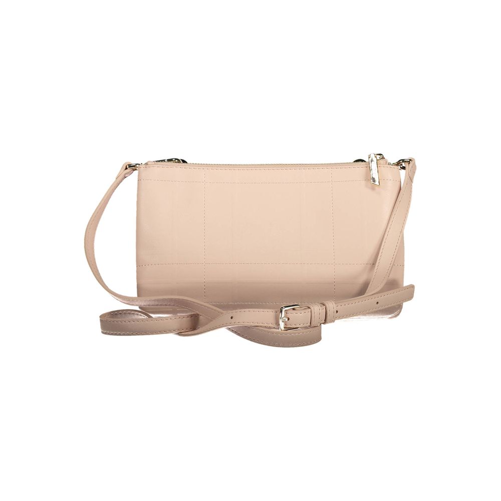 Bolso de mano Calvin Klein de poliuretano rosa para mujer
