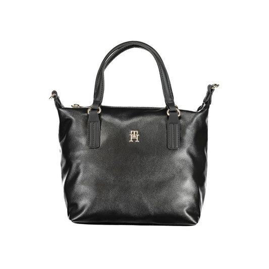Sac à main Tommy Hilfiger noir en polyester pour femme