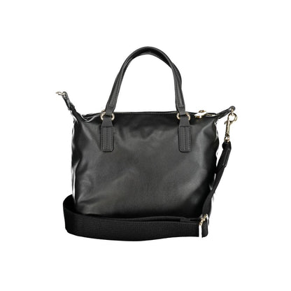 Tommy Hilfiger Black Polyester Women's Handbag