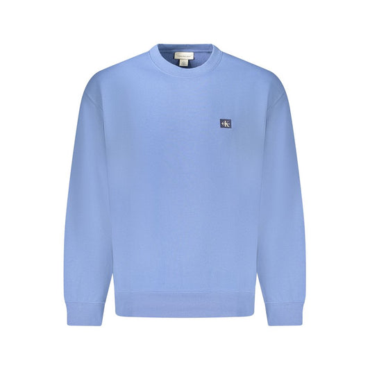 Sudadera Calvin Klein de algodón azul para hombre