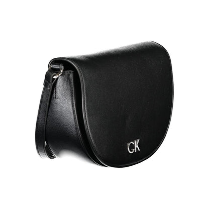 Bolso de Hombro Calvin Klein Nero Poliuretano para Mujer