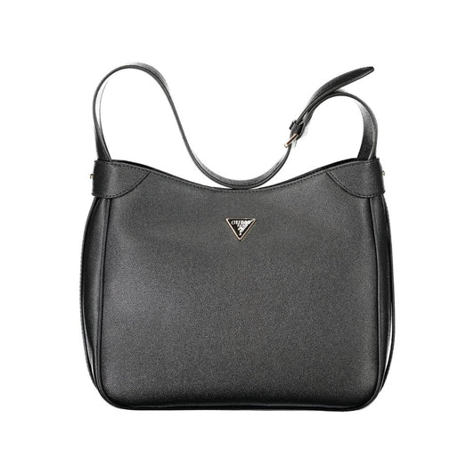 Bolso de mano Guess de poliuretano negro para mujer