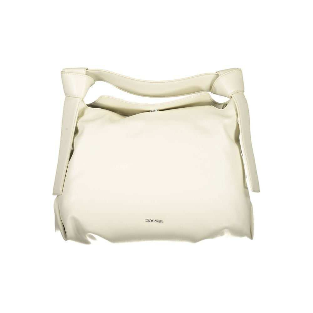 Bolso de mujer Calvin Klein de poliéster beige