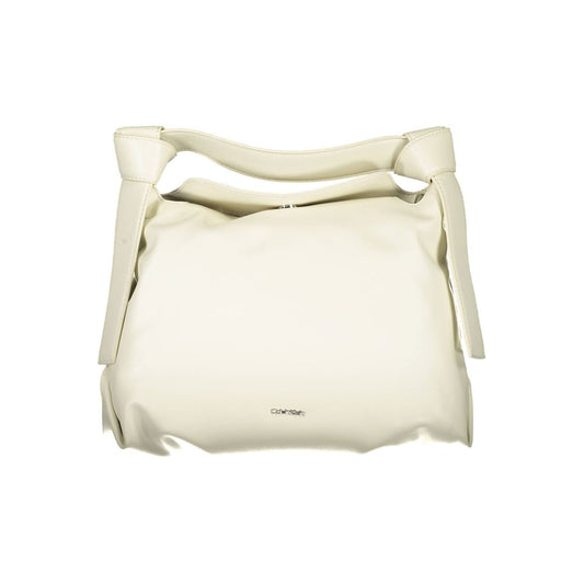 Bolso de mujer Calvin Klein de poliéster beige