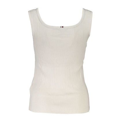 Tommy Hilfiger Camiseta de tirantes modal blanca para mujer