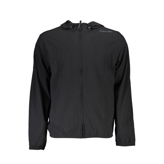 Sudadera Calvin Klein negra de poliéster para hombre