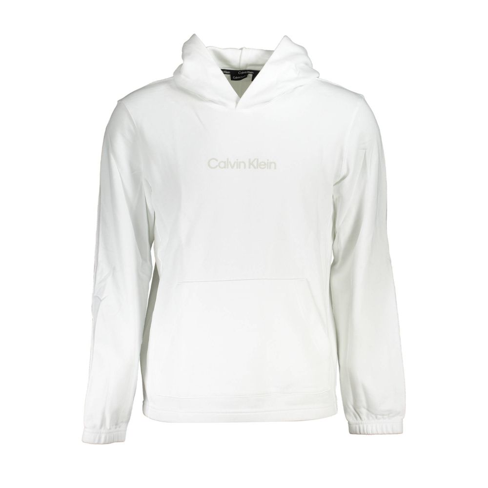 Sudadera Calvin Klein de algodón blanco para hombre