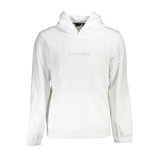 Sudadera Calvin Klein de algodón blanco para hombre