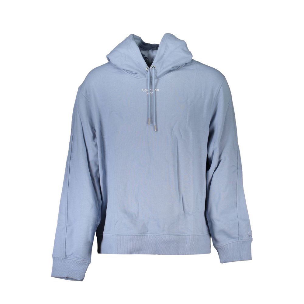 Sudadera de algodón Azzurro Calvin Klein para hombre