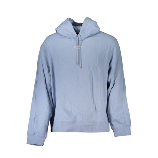 Sudadera de algodón Azzurro Calvin Klein para hombre