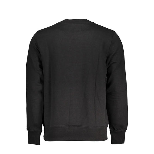 Sudadera de algodón negra para hombre Calvin Klein