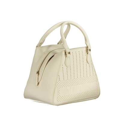 Bolso de mujer Mario Valentino Bianco de poliuretano con asas y correa para el hombro