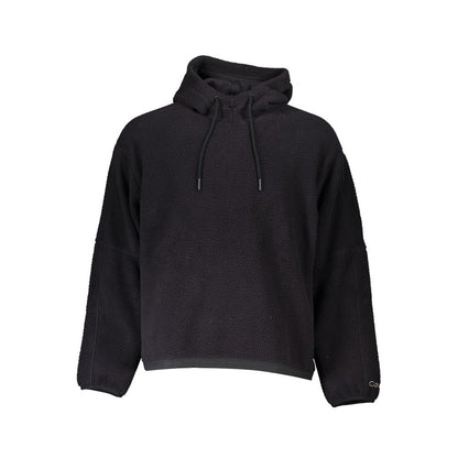 Sudadera Calvin Klein negra de poliéster para hombre