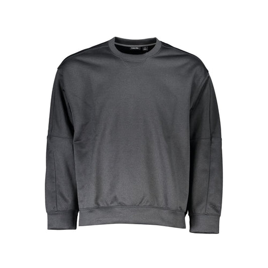 Suéter de hombre Calvin Klein de poliéster negro