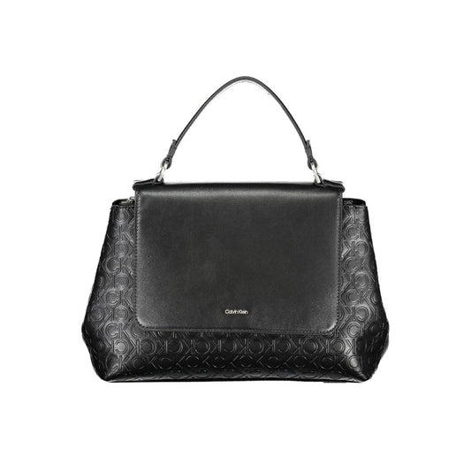 Bolso de mano Calvin Klein negro de poliéster para mujer