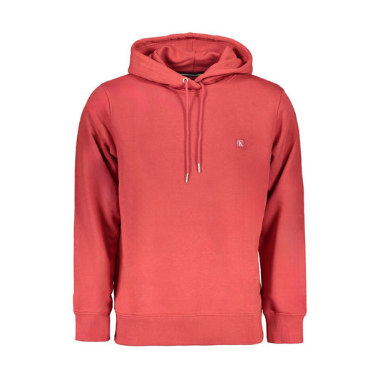 Sudadera roja de algodón para hombre Calvin Klein