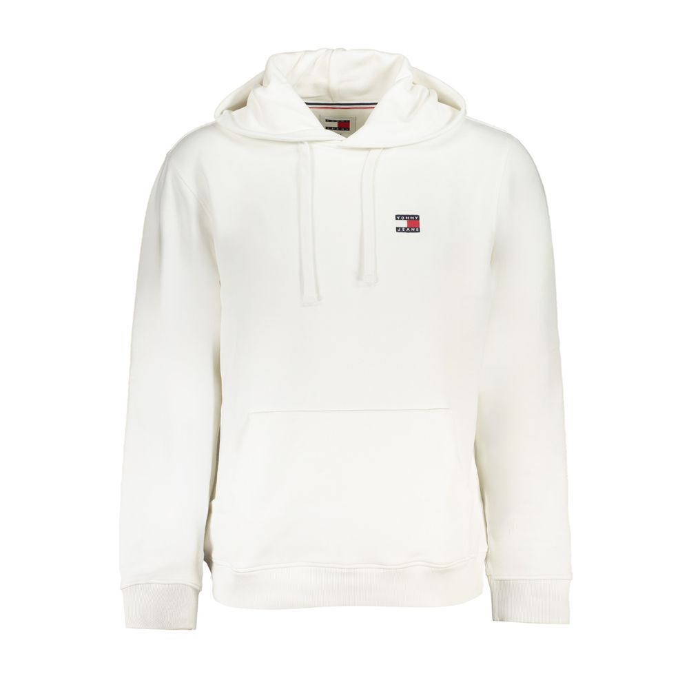 Sudadera con capucha Tommy Hilfiger de algodón blanco para hombre