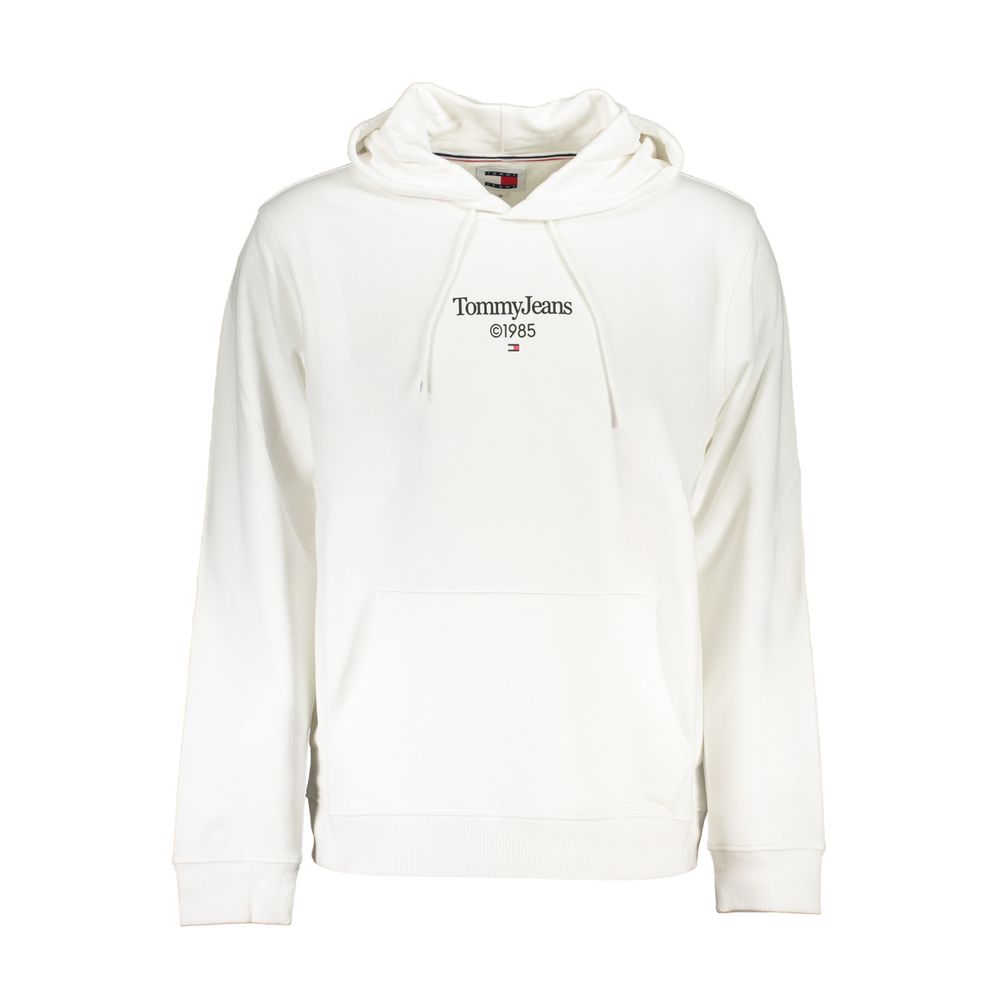 Sudadera de hombre Tommy Hilfiger de algodón blanco con capucha