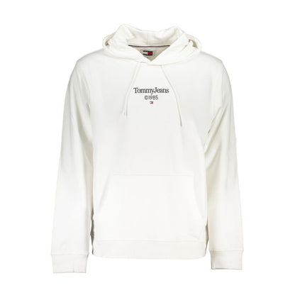 Sudadera de hombre Tommy Hilfiger de algodón blanco con capucha