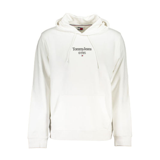 Sudadera de hombre Tommy Hilfiger de algodón blanco con capucha