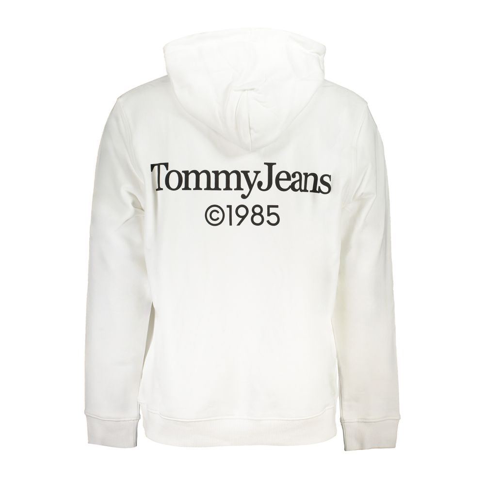 Sudadera de hombre Tommy Hilfiger de algodón blanco con capucha