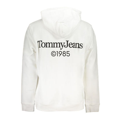 Sudadera de hombre Tommy Hilfiger de algodón blanco con capucha