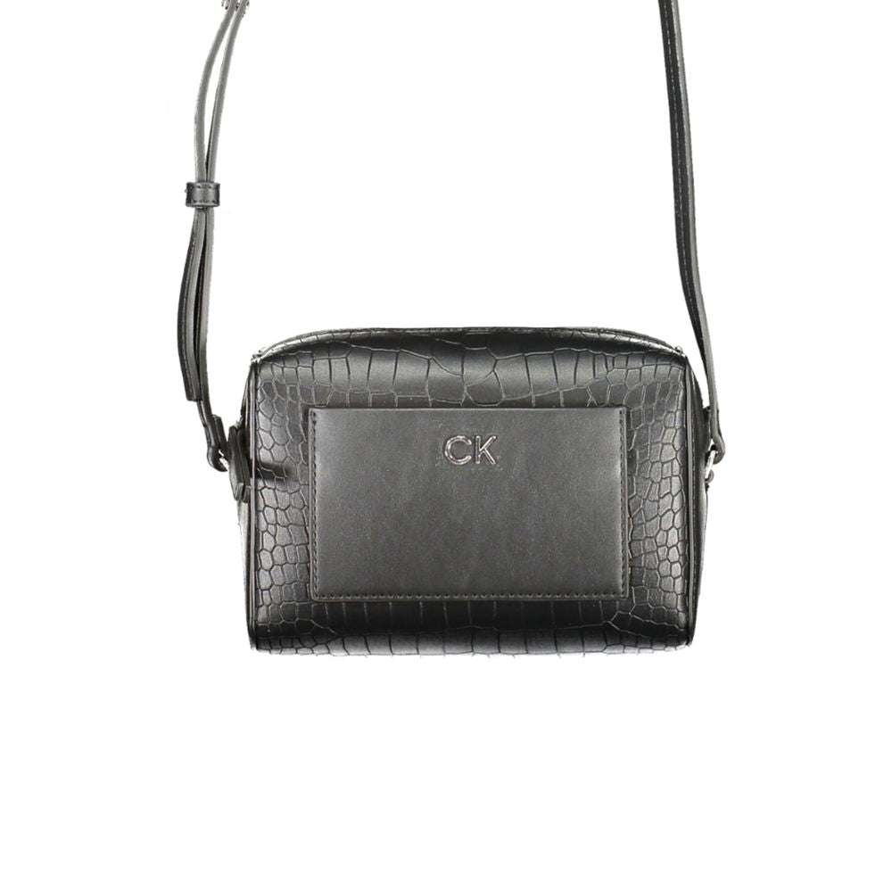 Bolso de hombro Calvin Klein negro de poliéster para mujer