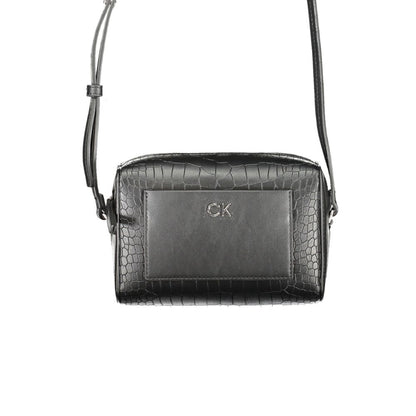 Bolso de hombro Calvin Klein negro de poliéster para mujer