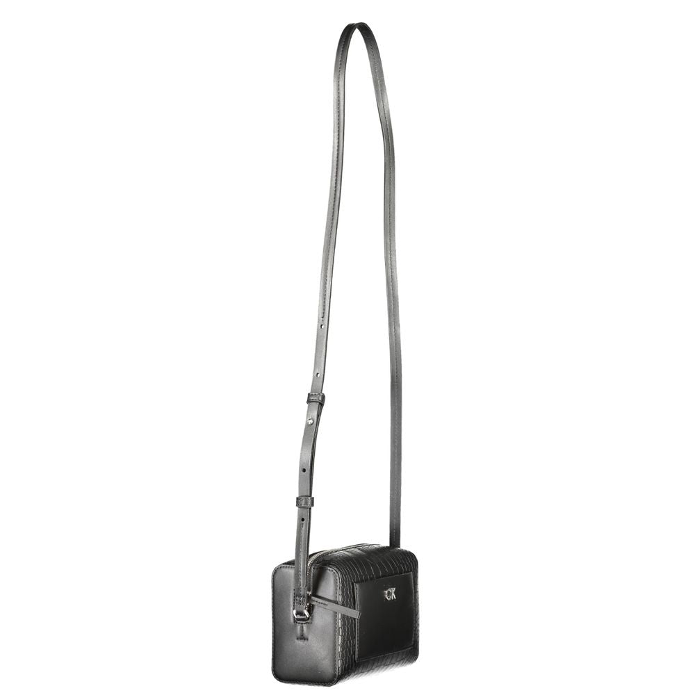 Bolso de hombro Calvin Klein negro de poliéster para mujer